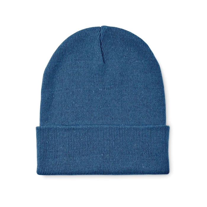 Knitted Beanie With Cuff  