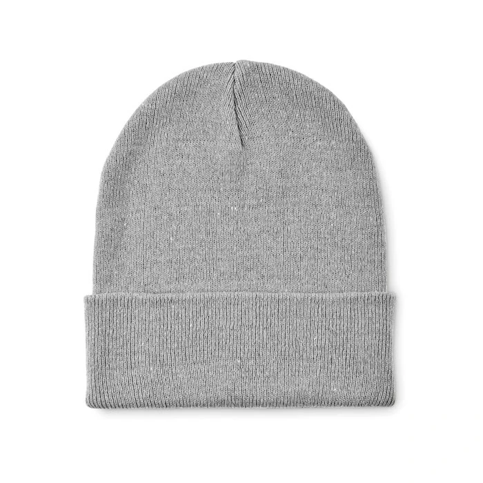 Knitted Beanie With Cuff  