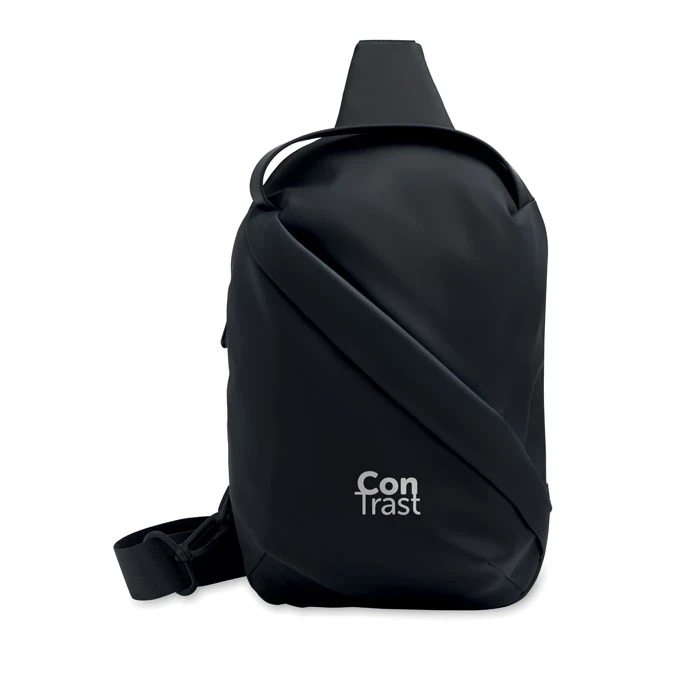 Cross Chest Bag In Soft PU