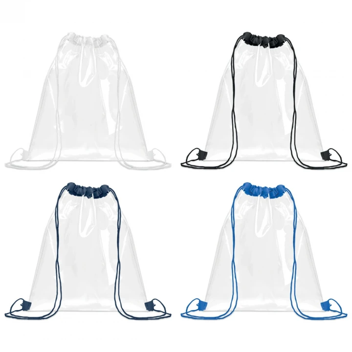 Transparent Drawstring Pouch Promotional Transparent Drawstring Bag | Big Bear Promo