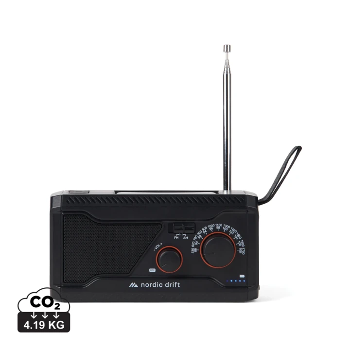 Nordic Drift Titan IPX4 multifunctional radio 4000mah
