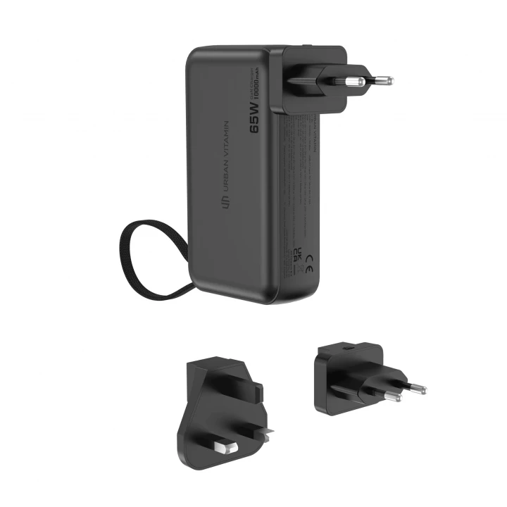 Urban Vitamin Eureka hybrid GANcharger 10000mah Powerbank 65W
