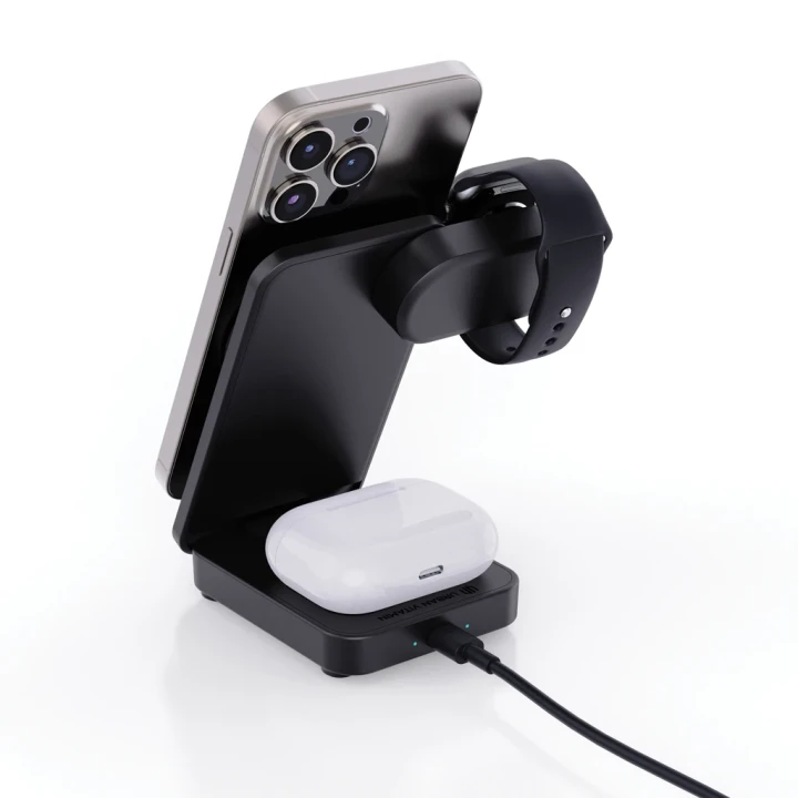 Urban Vitamin Arcadia RCS rplastic 15W 3in1 magnetic charger