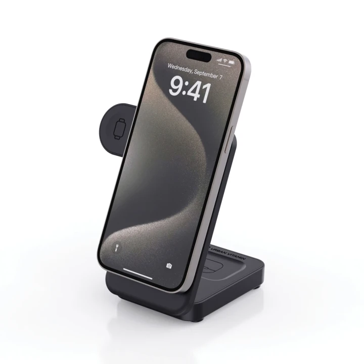 Urban Vitamin Arcadia RCS rplastic 15W 3in1 magnetic charger