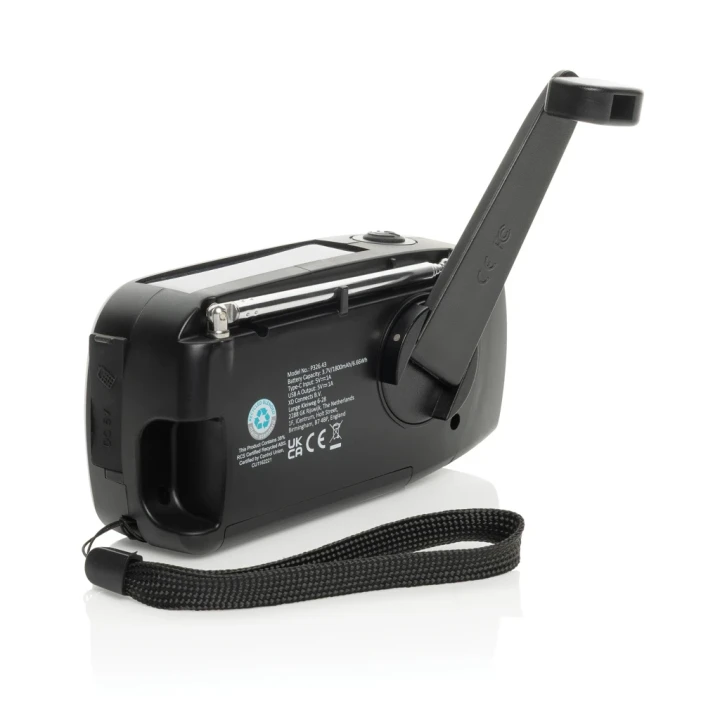 RescueWave RCS recycled plastic emergency radio