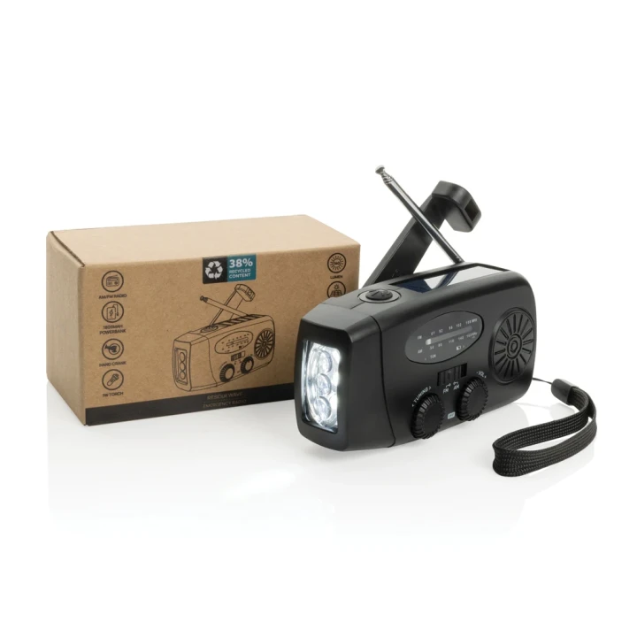 RescueWave RCS recycled plastic emergency radio