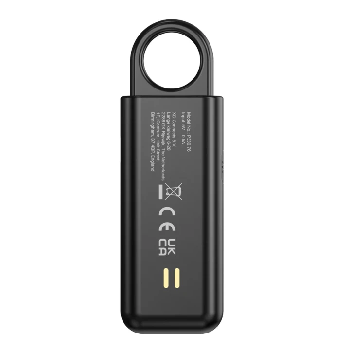 Safio RCS re-chargeable emergency alarm with SOS function