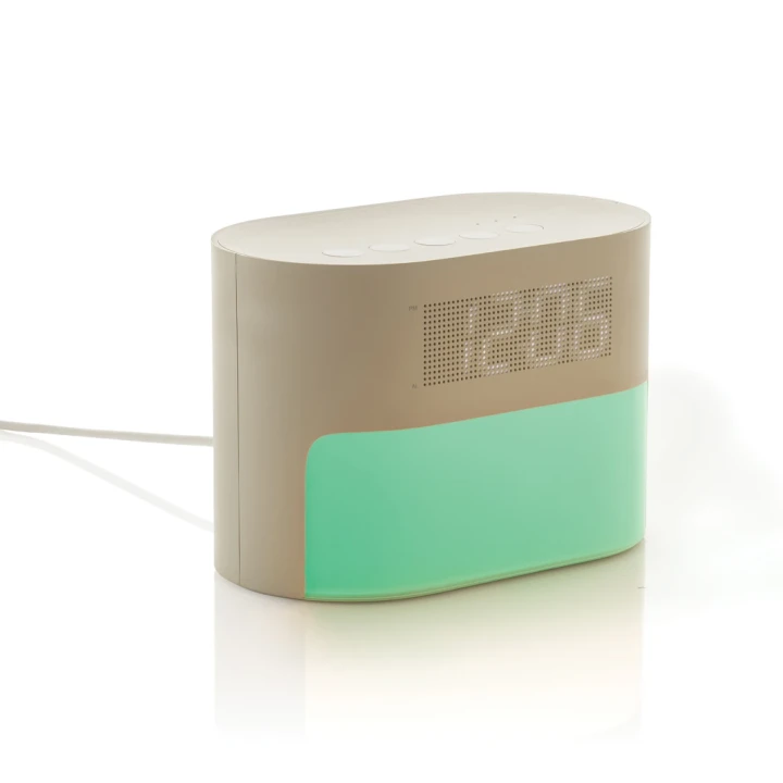 LumaRise RCS recycled plastic white noise alarm clock