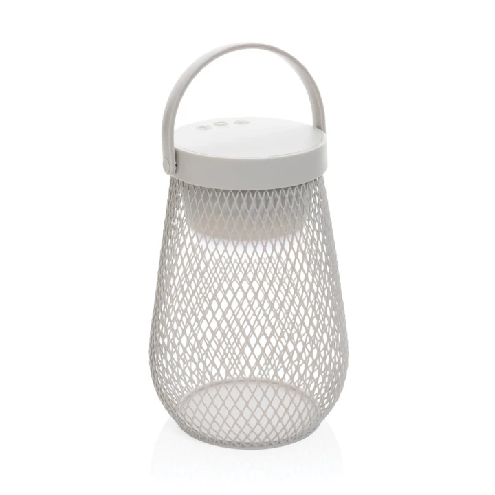 Aurora RCS recycled plastic USB re-chargeable table lamp