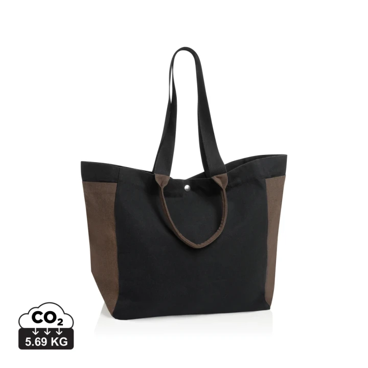 BEAU AWARE™ 400gsm recycled canvas all-round shopper