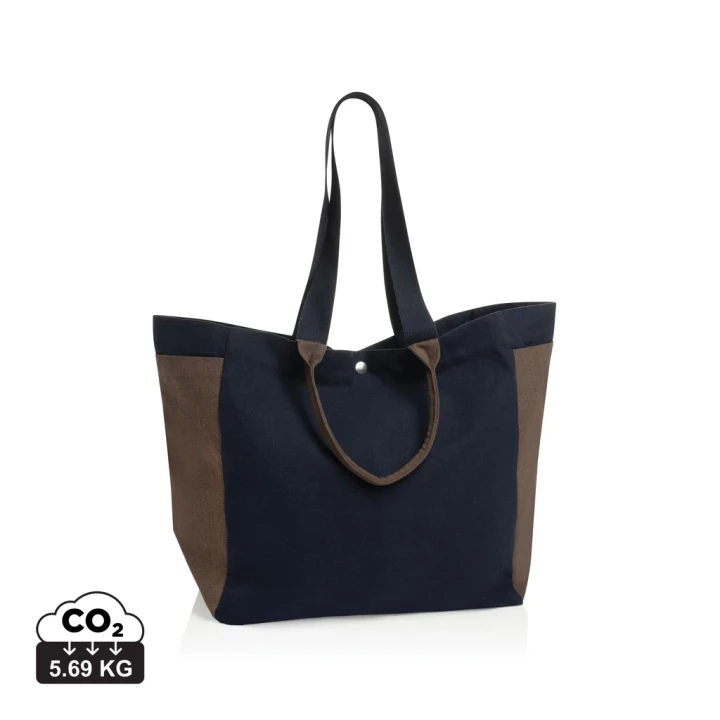BEAU AWARE™ 400gsm recycled canvas all-round shopper