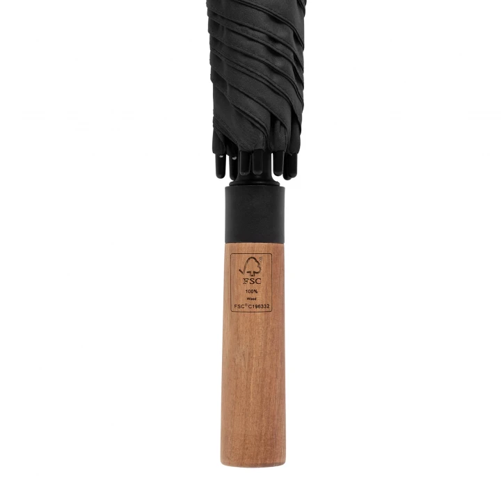 Tony Aware™ RPET 30" Acacia Auto Open Umbrella