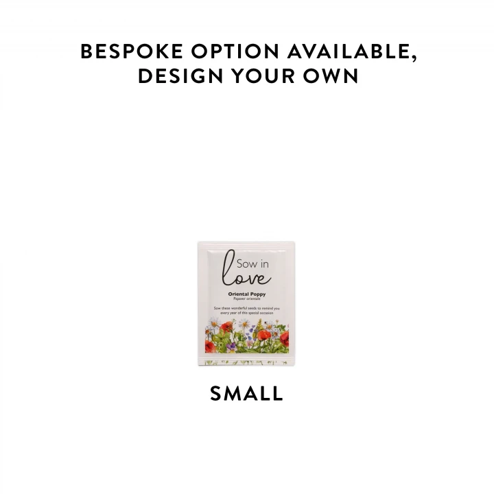 Small Bespoke Seed Packet