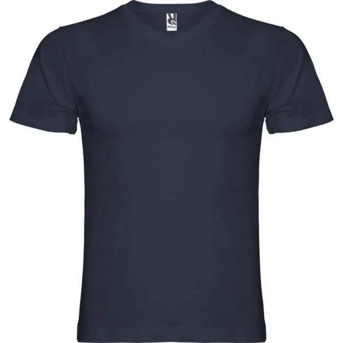 Samoyedo Short Sleeve Men's V-Neck T-Shirt