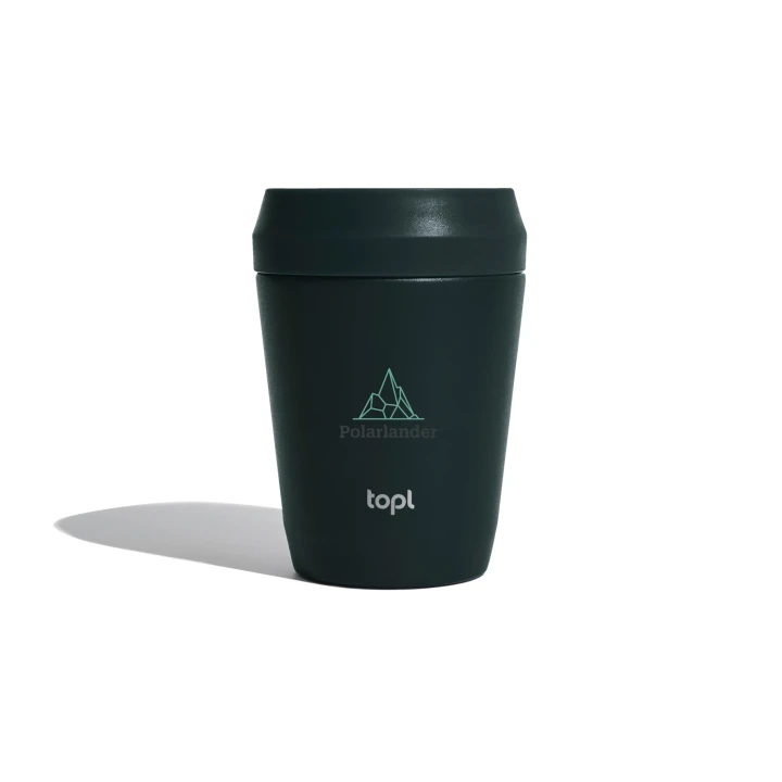 Topl Recycled Steel To Go Tumbler Patented 360 Lid 235ml