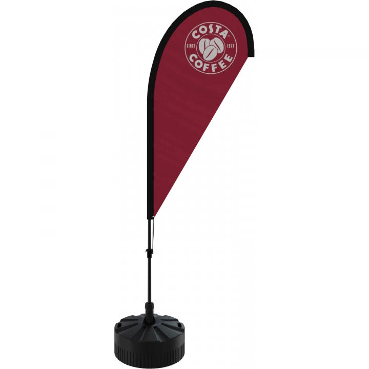Teardrop Flag Kit - Small (2.8m)  - Double Sided