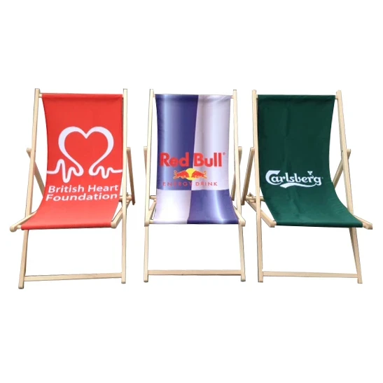 Promotional Deckchair - 300gsm canvas sling - Adult
