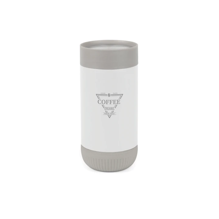 VINGA Erie RCS recycled SS push mug 350 ML
