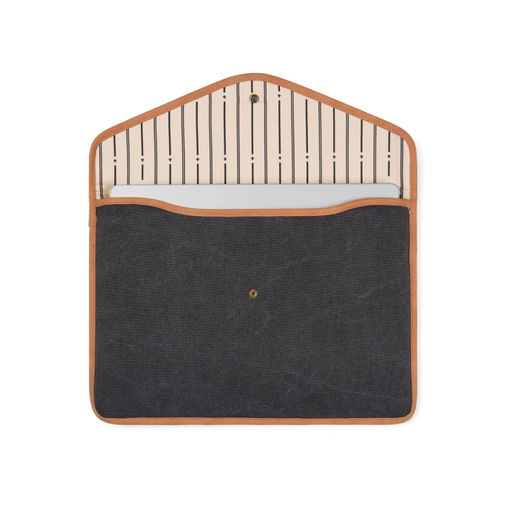 VINGA Bosler GRS recycled canvas 14" laptop sleeve