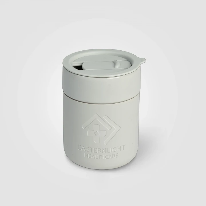 Obsidian Matte Ceramic and Silicone Mug 295ml