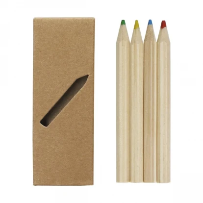 Duo Colouring Pencils Set Of 4 