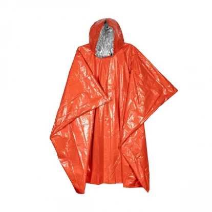 Survival Outdoor Poncho - Orange