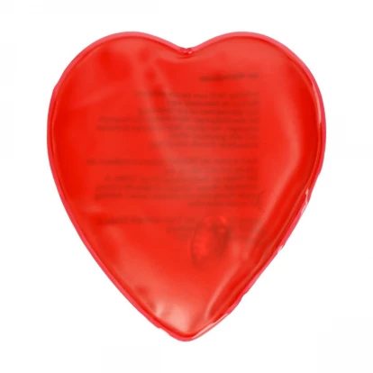 Heart Gel Heating Pad Red