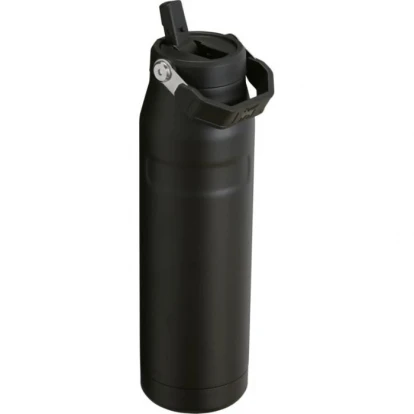 Stanley IceFlow™ 2.0 1.06L Water Bottle With Flip Straw - Solid Black
