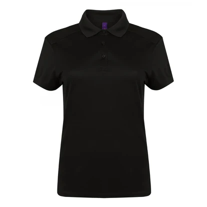 Henbury Stretch Microfine Pique Women'S Golf Polo