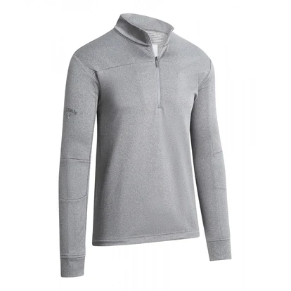 Callaway Gent'S Pieced Waffle Quarter Zip Golf Pullover With Embroidery To 1 Position
