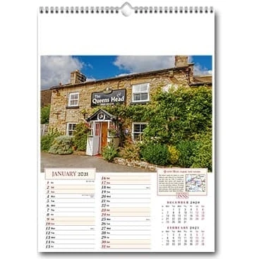 Old Worlde Inns Wall Calendar