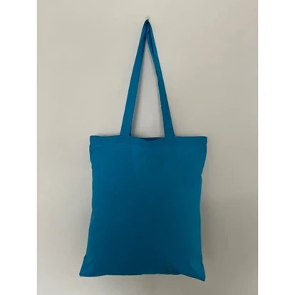 Light Blue Coloured 5oz Cotton Shopper