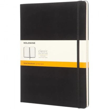 Moleskine Classic XL Hard Cover Notebook - Ruled 