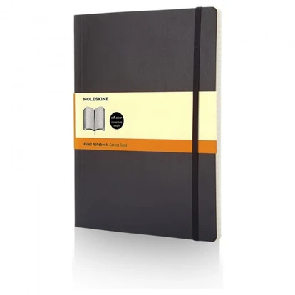 Moleskine Classic XL Soft Cover Notebook - Ruled