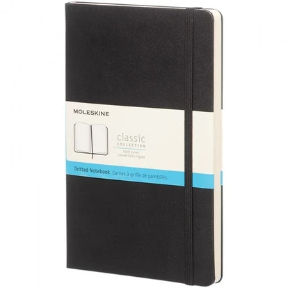 Moleskine Classic L Hard Cover Notebook - Dotted