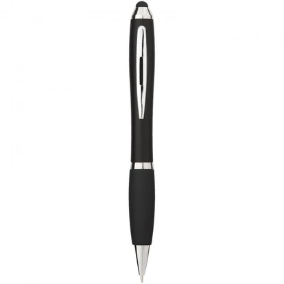 Nash Coloured Stylus Ballpoint Pen With Black Grip (blue ink)