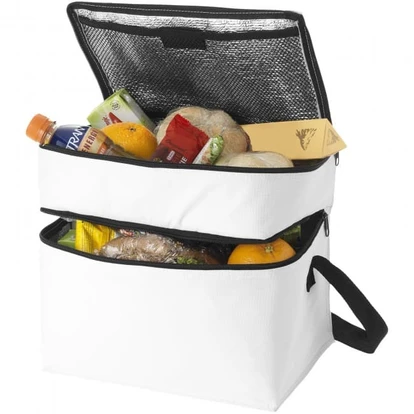 Oslo 2-Zippered Compartments Cooler Bag 13L
