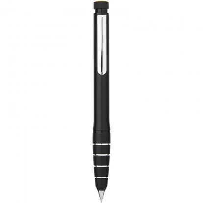 Jura dual aluminium ballpoint pen and highlighter