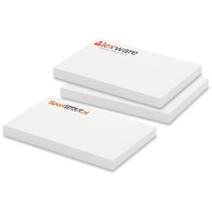 100 adhesive notes, 75x50mm