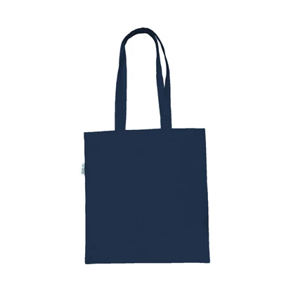 5oz Navy Organic Cotton Shopper