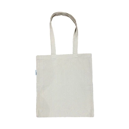 8oz Natural Organic Cotton Shopper With Gusset