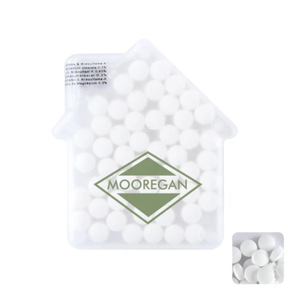 House Mint Card With Sugar Free Mints