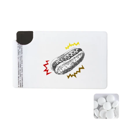 Mint Card De Luxe With Sugar Free Mints