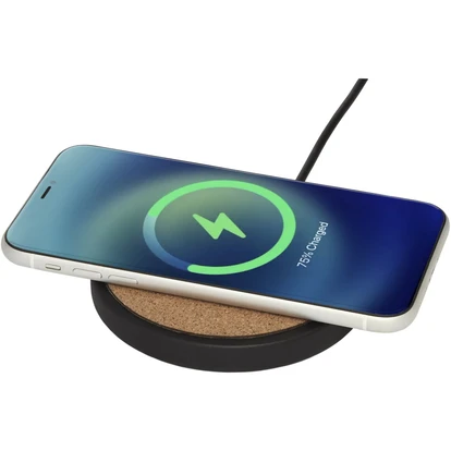 Kivi 10W Limestone/Cork Wireless Charging Pad