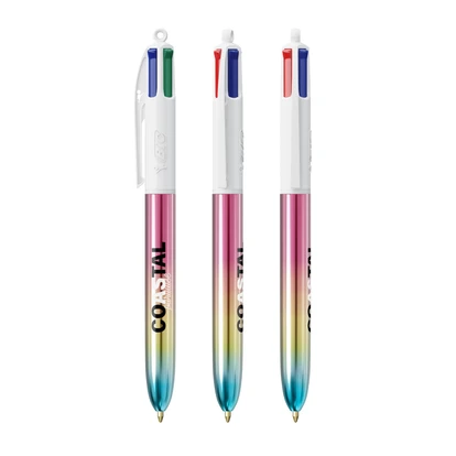 BIC 4 Colours Gradient Screen Printing