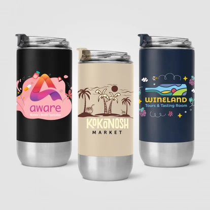 Glacier 475ml Double-Wall Recycled Stainless Steel Tumbler
