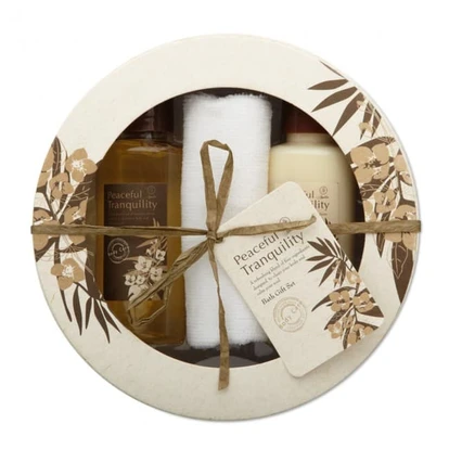 Tranquillity round bath set