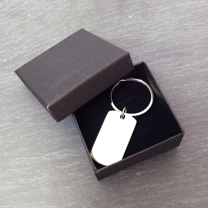 Sterling Silver Keyring