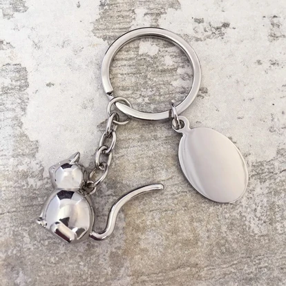 Kitty Keyring