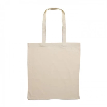 Shopping bag with long handle